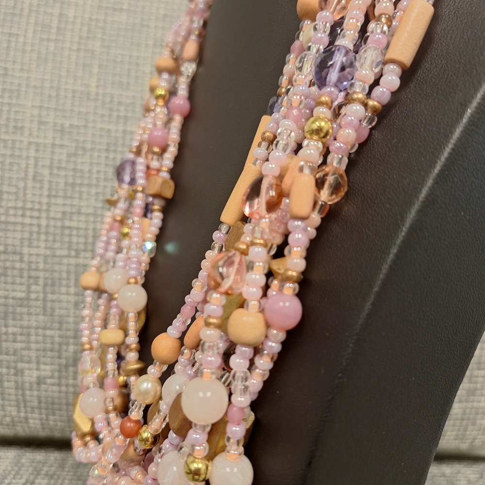 Joan Rivers Nine Strand Beaded Necklace - Picture 3 of 5